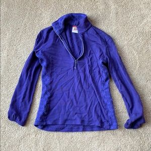 Active wear quarter zip top